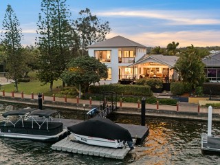 A Private North-East Waterfront Entertainer's Haven
